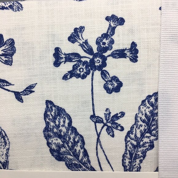 Rachel Ashwell Easter Blue Bunny Rabbit Toile 70” R Tablecloth Cloth Farmhouse - Picture 6 of 11